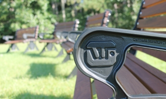 Benches brighten downtown Waupaca