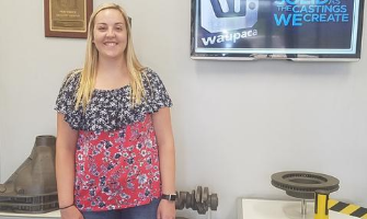 Waupaca Foundry nursing internship Emily Fuchs